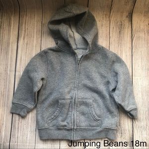Grey zip up sweatshirt